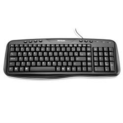 TECLADO PS2 BRAVIEW MULTIMIDIA PRETO