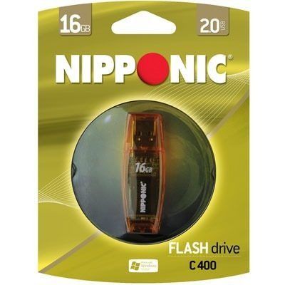 Pen Drive Usb 2.0 Nipponic Flash Drive C400 16gb Laranja